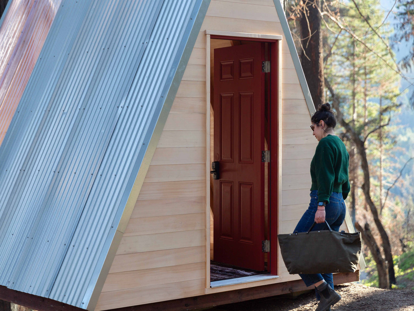 Micro A-Frame Cabin Plans