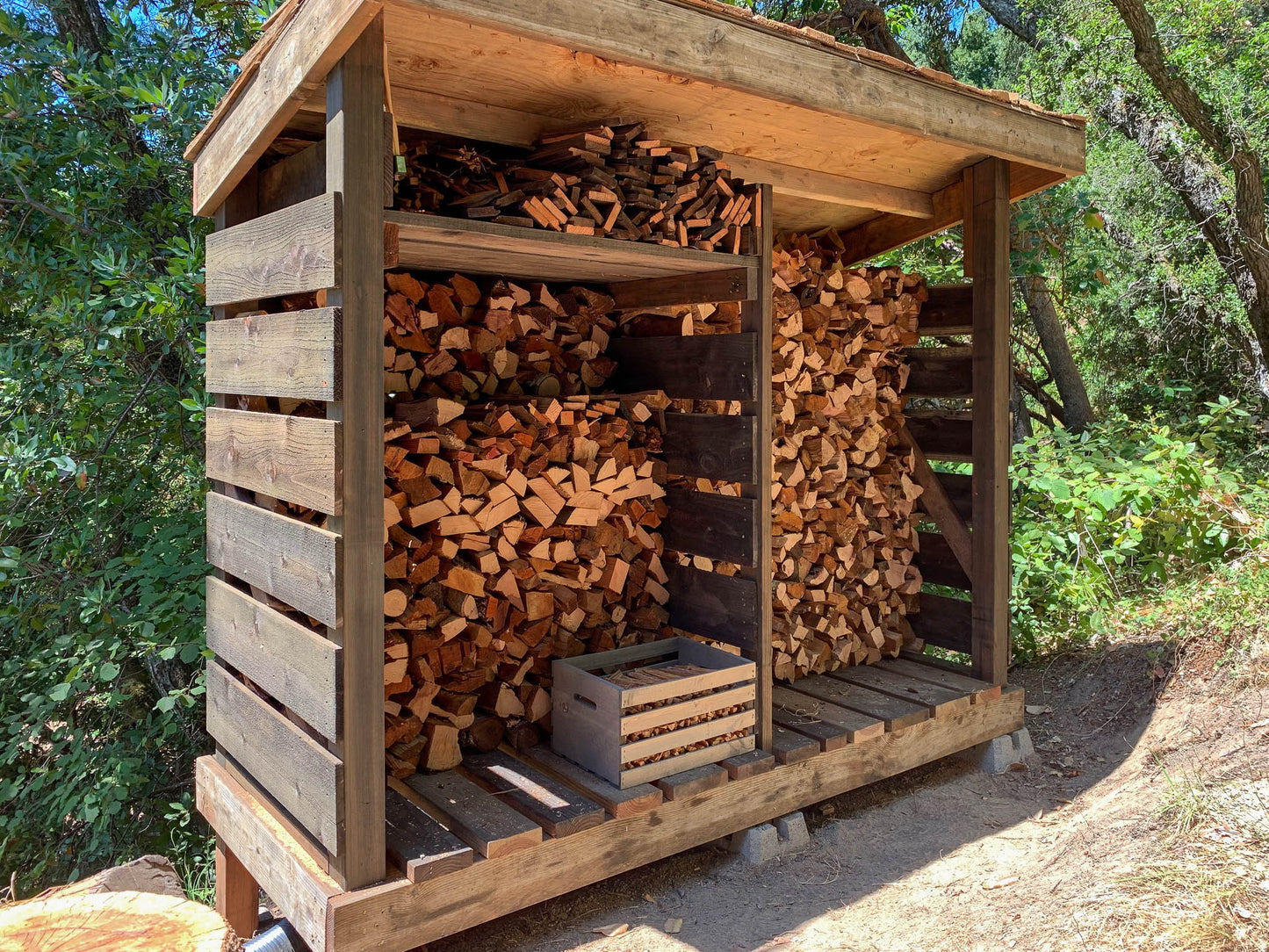 Firewood Shed Plans