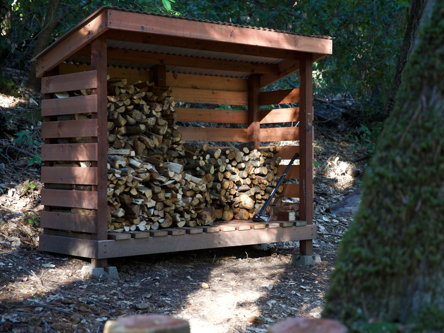 Firewood Shed Plans