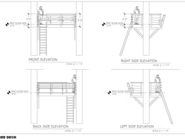 Tree Deck Plans – elevated spaces